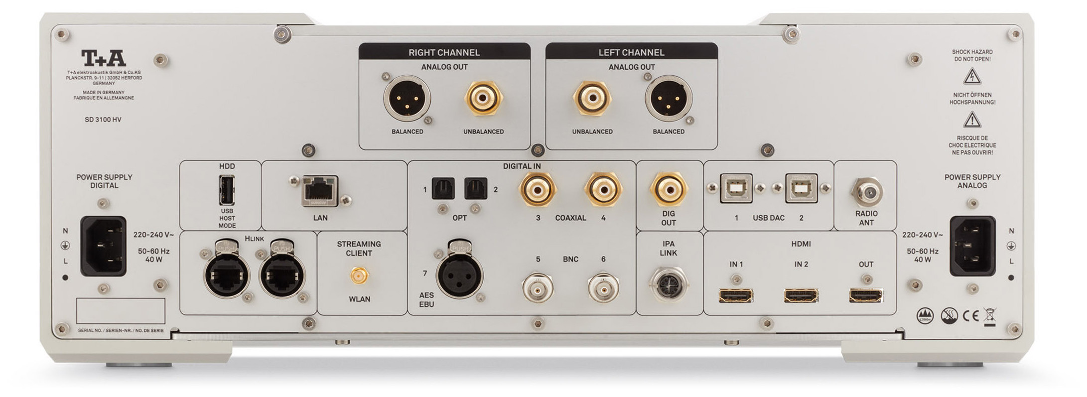 Auditorium T+A SD 3100 HV Streaming DAC 285367 - 4