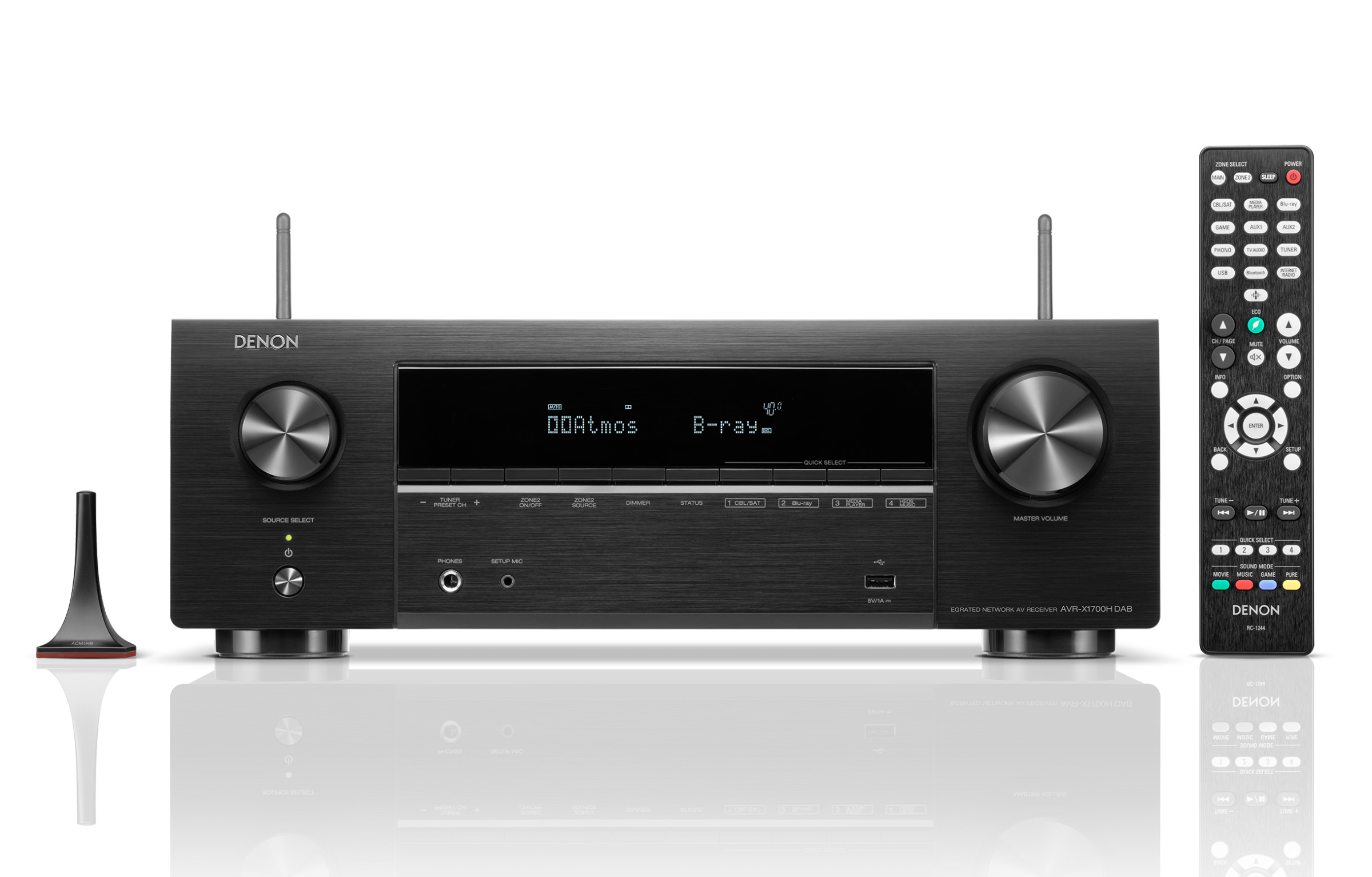 Auditorium Denon AVR-X1700H DAB A/V-Receiver 293239 - 4