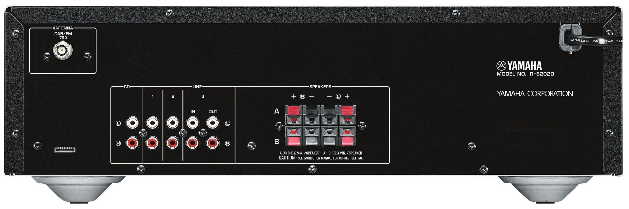 Auditorium Yamaha R-S202D DAB Bluetooth Receiver 279078 - 2