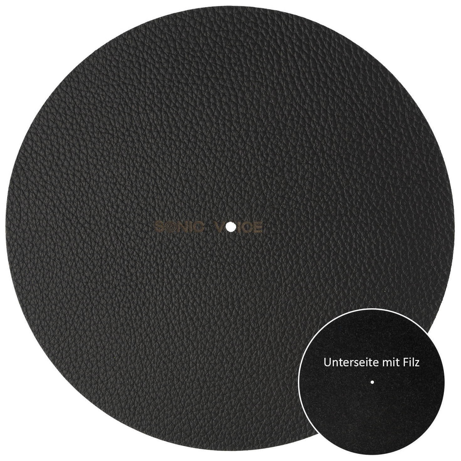 Auditorium Sonic Voice Turntable Mat Jumbo mit Filzunterlage 287421 - 1