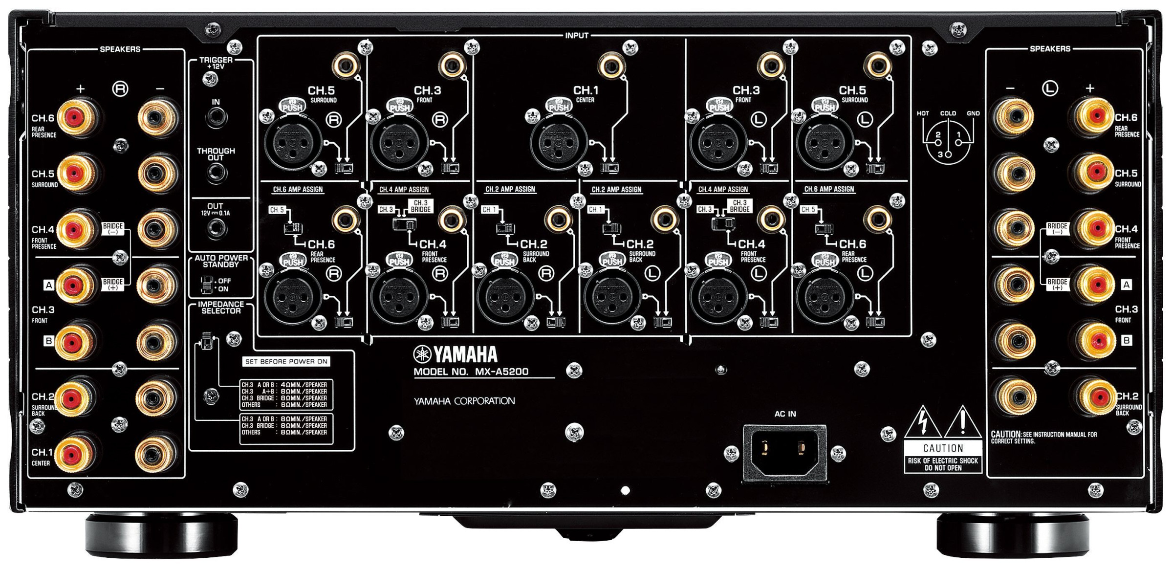 Auditorium Yamaha MX-A5200 AV-Endstufe 283812 - 3