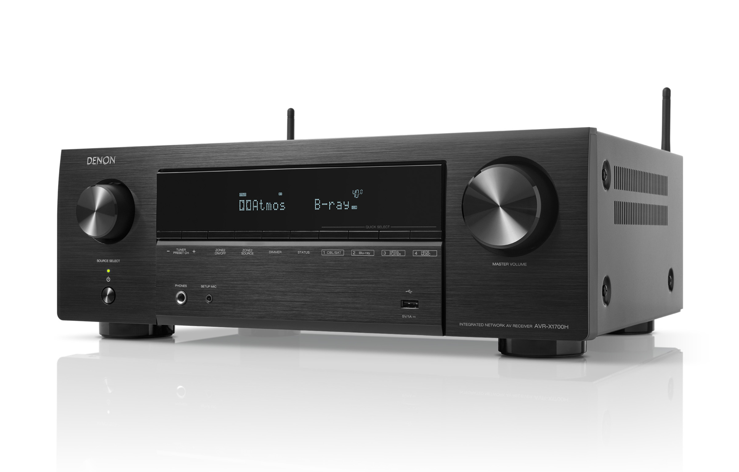 Auditorium Denon AVR-X1700H A/V-Receiver 293240 - 2