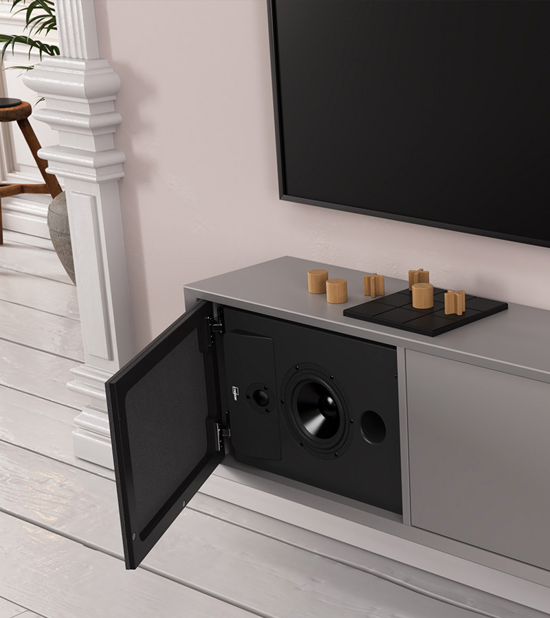 Auditorium Lyngdorf Audio CS-2 Einbaulautsprecher schwarz matt 298281 - 5