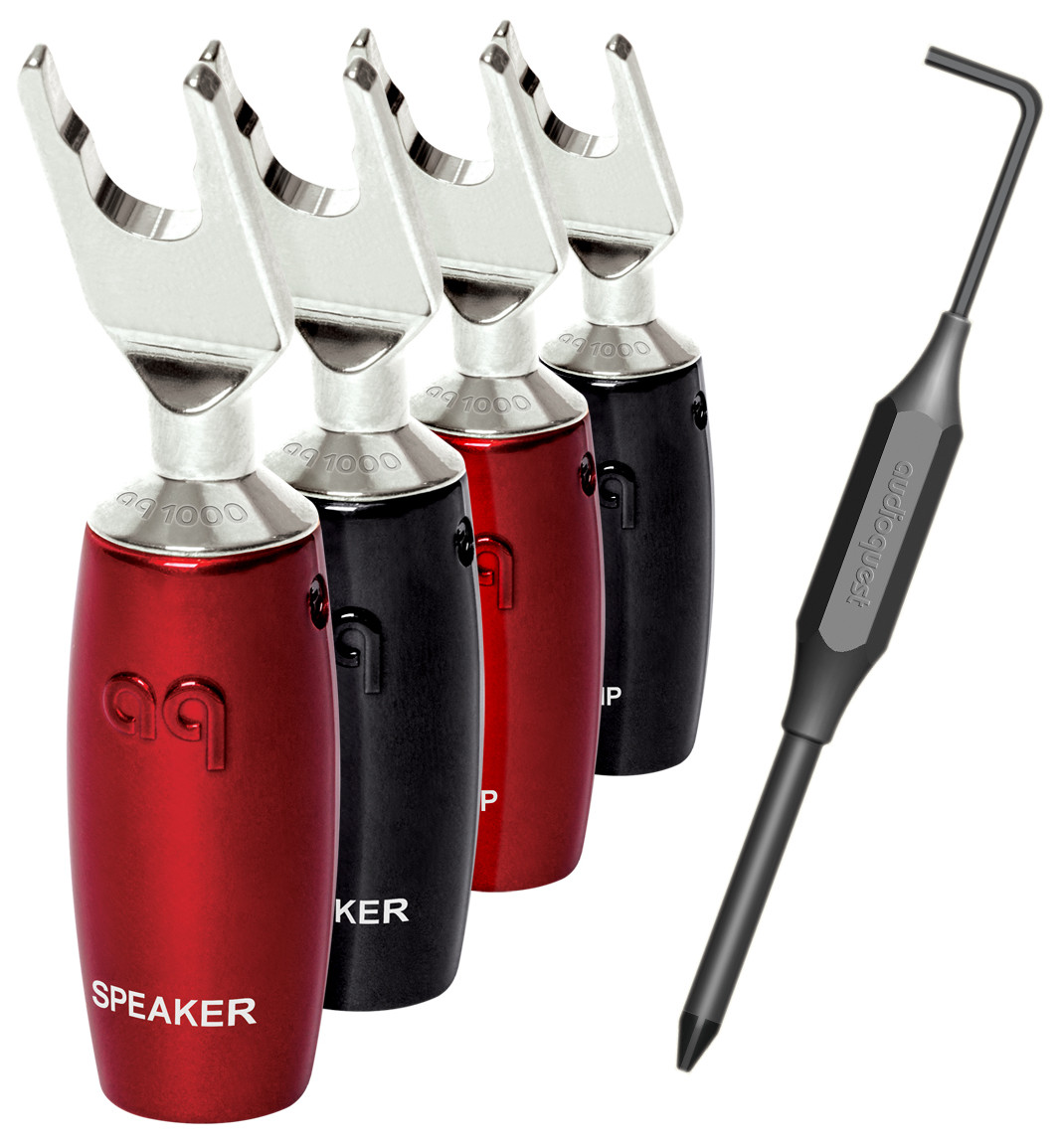 Auditorium Audioquest 1000er Serie Multi-Spade Silver 267679 - 1 Auditorium Audioquest 1000er Serie Multi-Spade Silver 267679 - 1