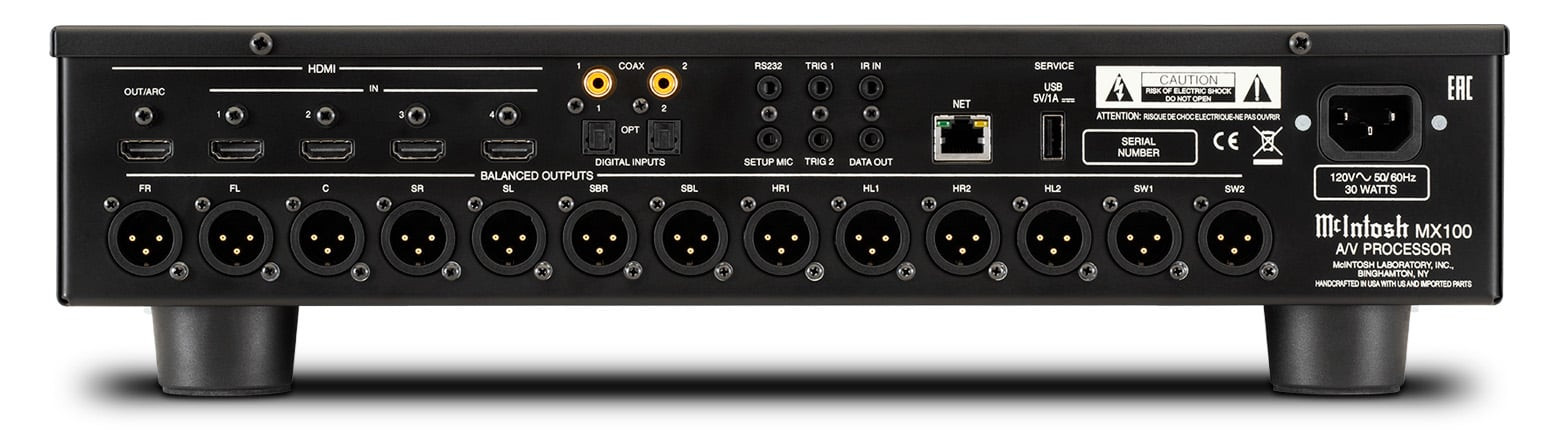 Auditorium McIntosh MX100 AC Surroundvorstufe 292896 - 4