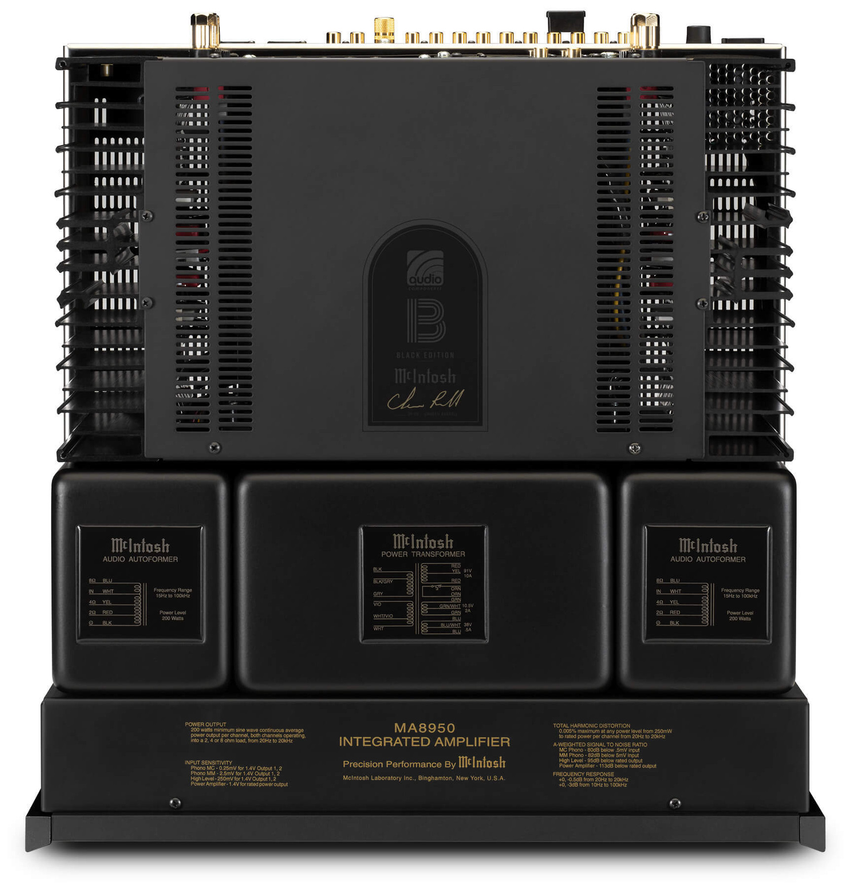 Auditorium McIntosh MA8950 AC Black Edition inkl. DAC DA-2 212718 - 4