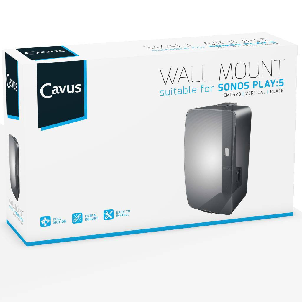 Auditorium Cavus Sonos Five und Play:5 Wandhalter vertikal drehbar 277994 - 5