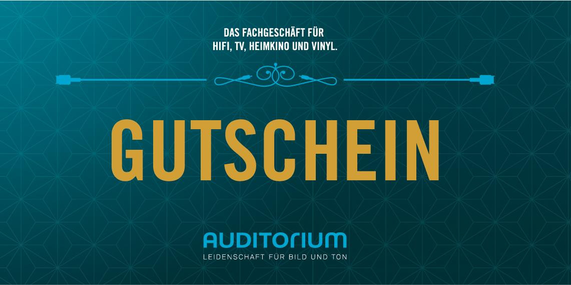 Auditorium Auditorium Gutschein für unsere Filialen gedruckt 259015 - 1