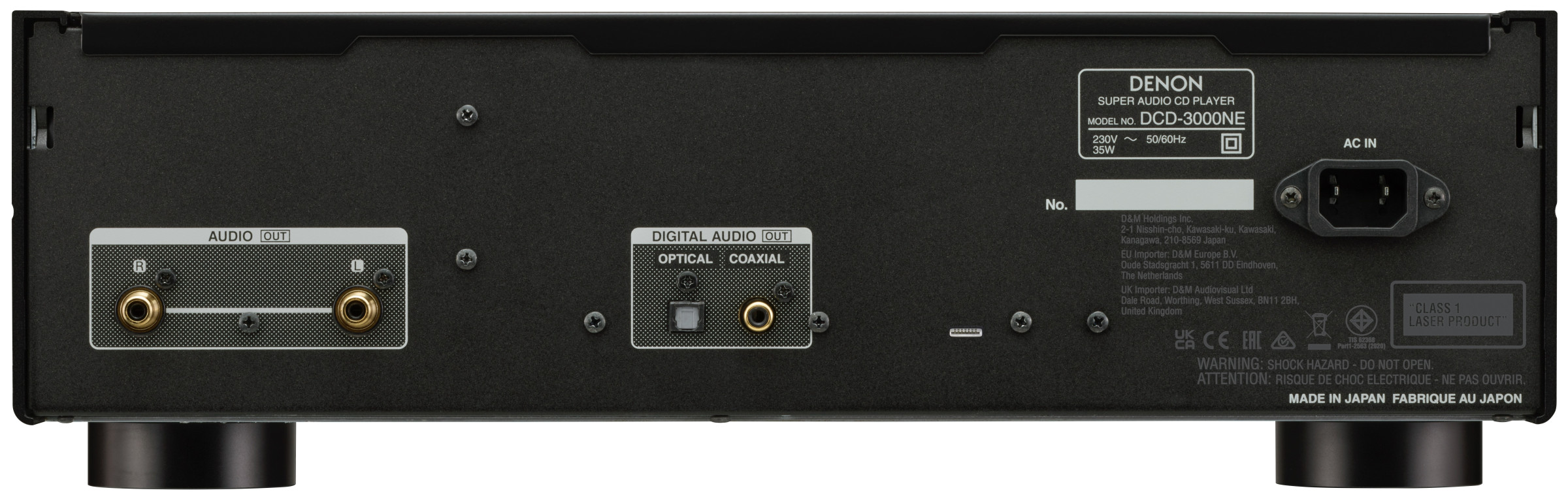 Auditorium Denon DCD3000NE SACD-Player 207451 - 2