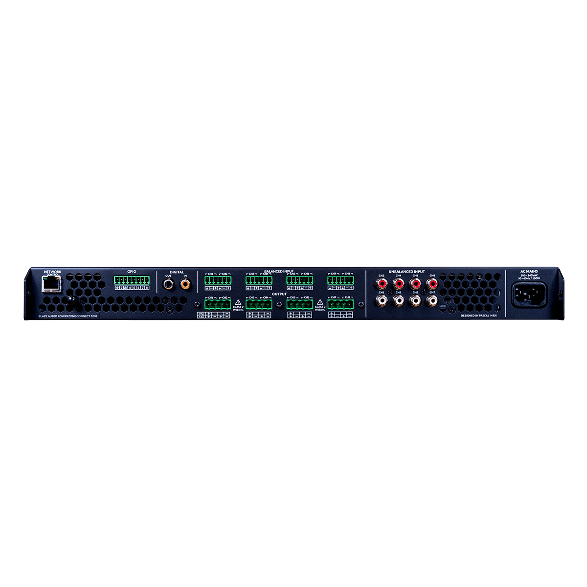 Auditorium Blaze PowerZone Connect-1008 8-Kanal DSP Endstufe 206183 - 3