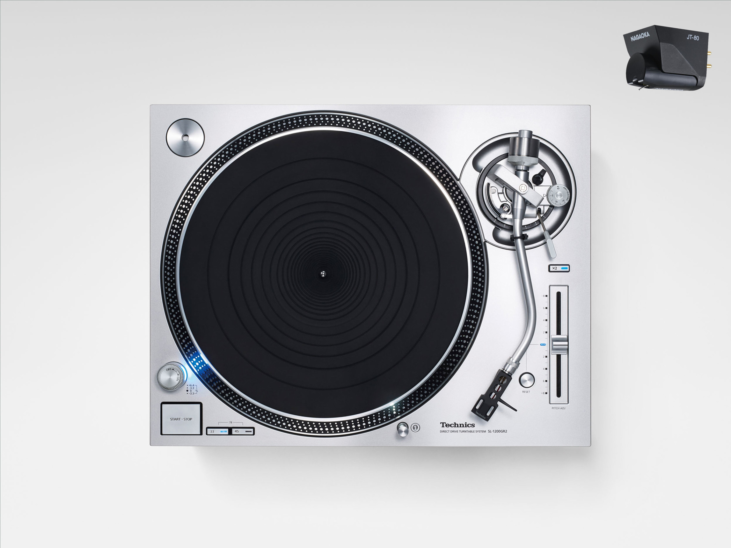 Auditorium Technics SL-1200 GR2 silber Plattenspieler 201707 - 1