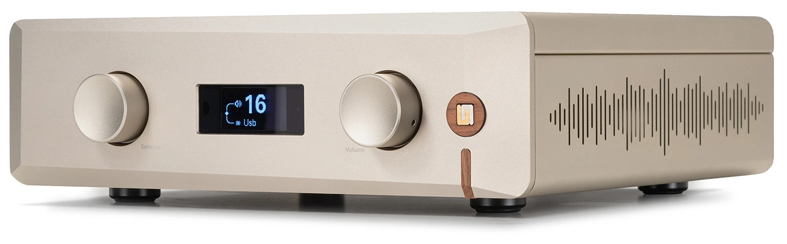 Unison Research Unico DM v2 Power Amplifier - gold | Auditorium