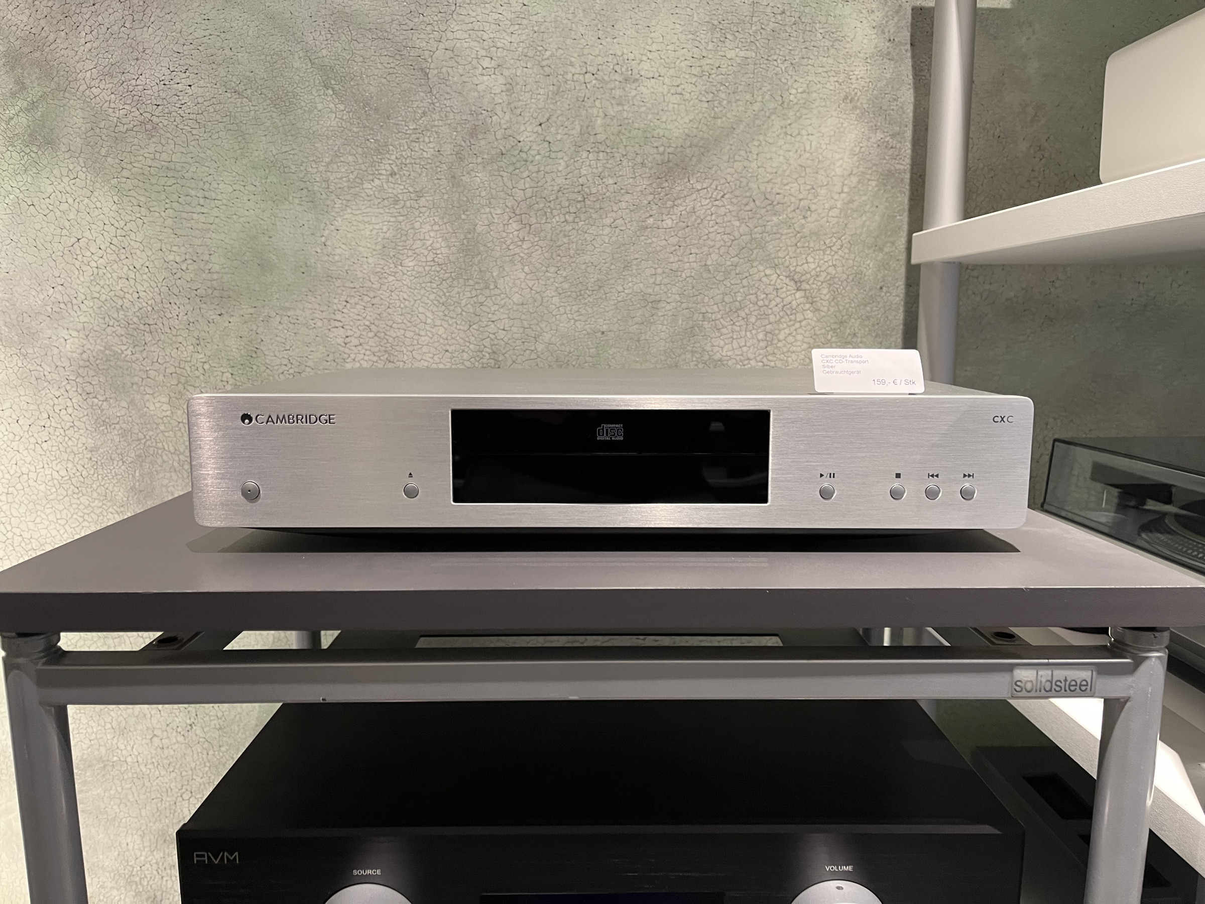 Auditorium Cambridge Audio CXC CD-Transport Silber 213905 - 1