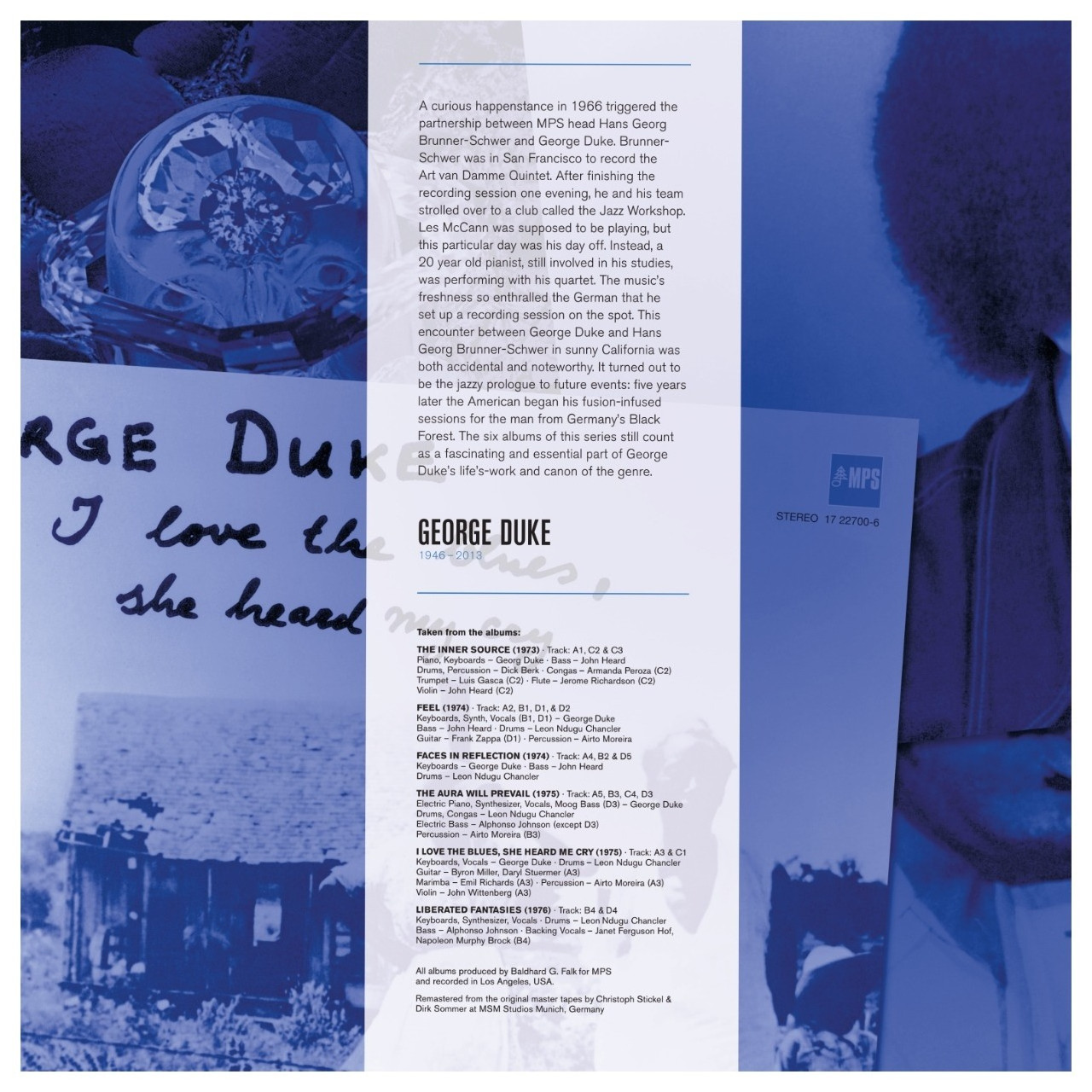 Auditorium Revox Master Tapes George Duke The Best of MPS Years 208412 - 4