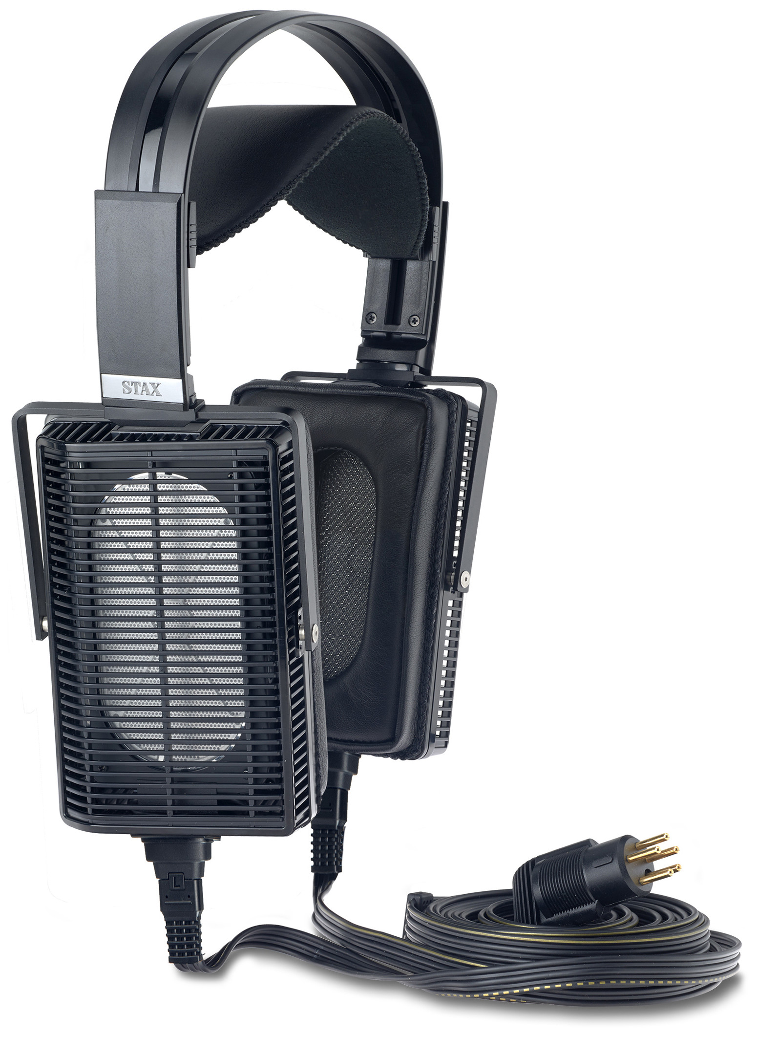 Auditorium Stax SR-L700 MK 2 Elektrostatischer Kopfhörer Schwarz 286413 - 1