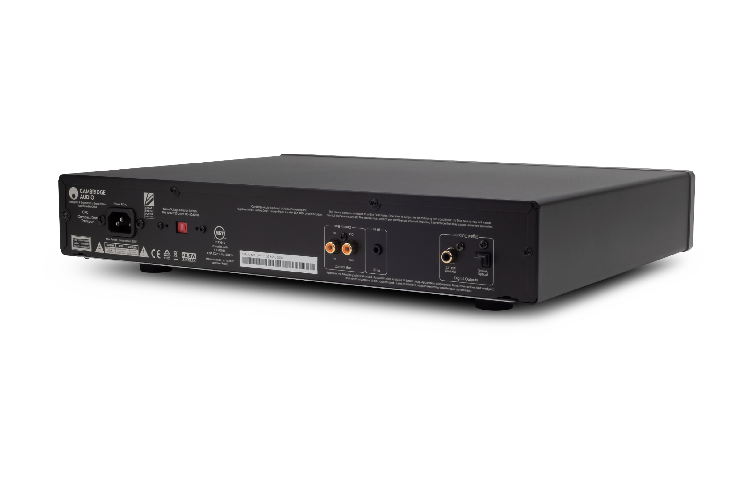Auditorium Cambridge Audio CXC V2 CD-TRANSPORT Luna grey 286779 - 4 Auditorium Cambridge Audio CXC V2 CD-TRANSPORT Luna grey 286779 - 4