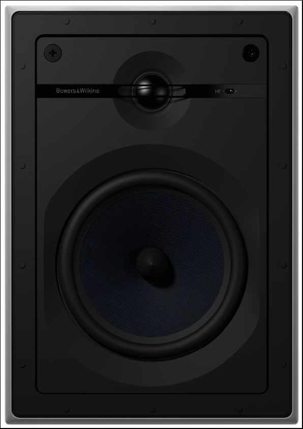 Auditorium Bowers & Wilkins CWM 663 Einbaulautsprecher rechteckig 250335 - 1