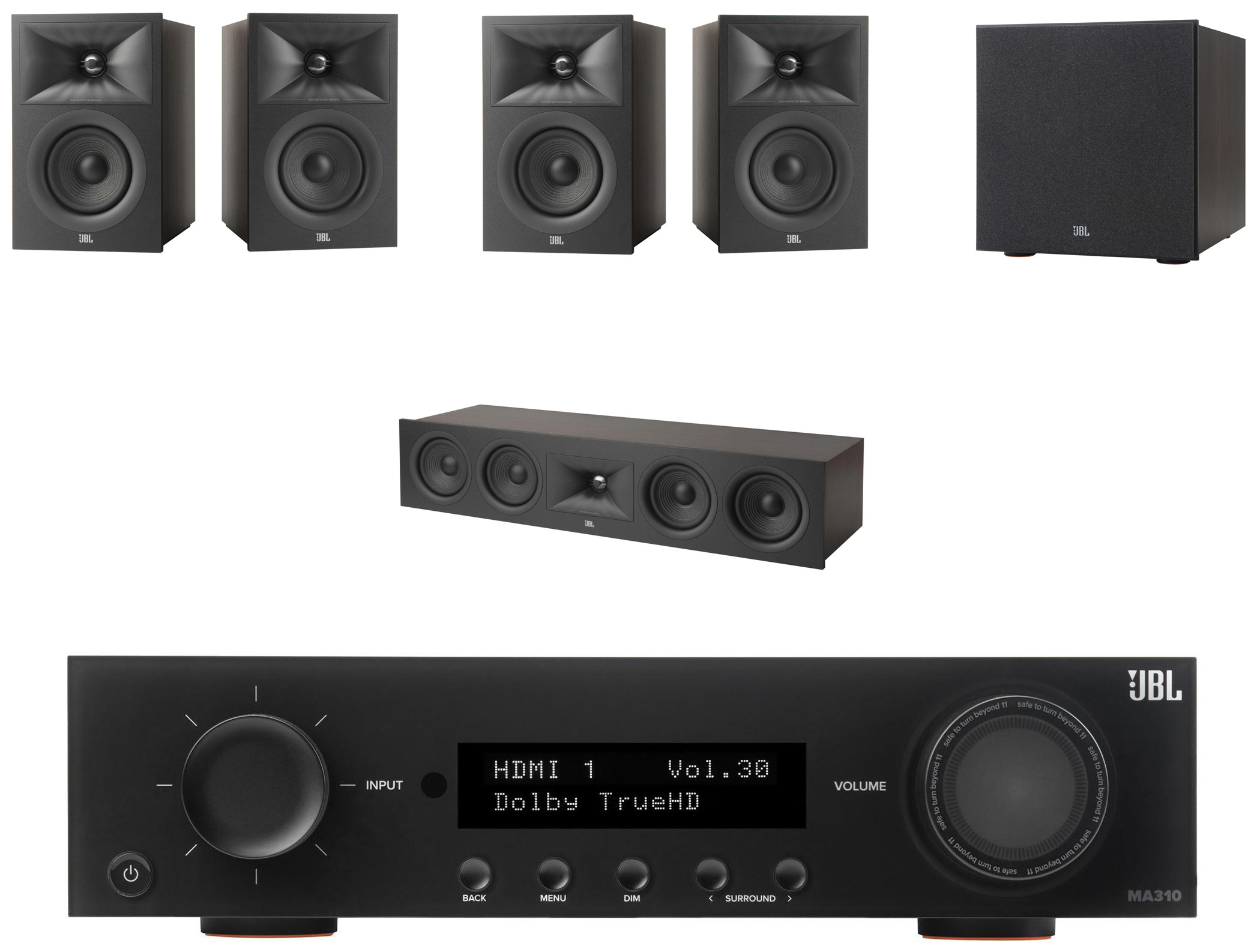 Auditorium JBL Cinema Power Pack mit MA310 207029 - 1