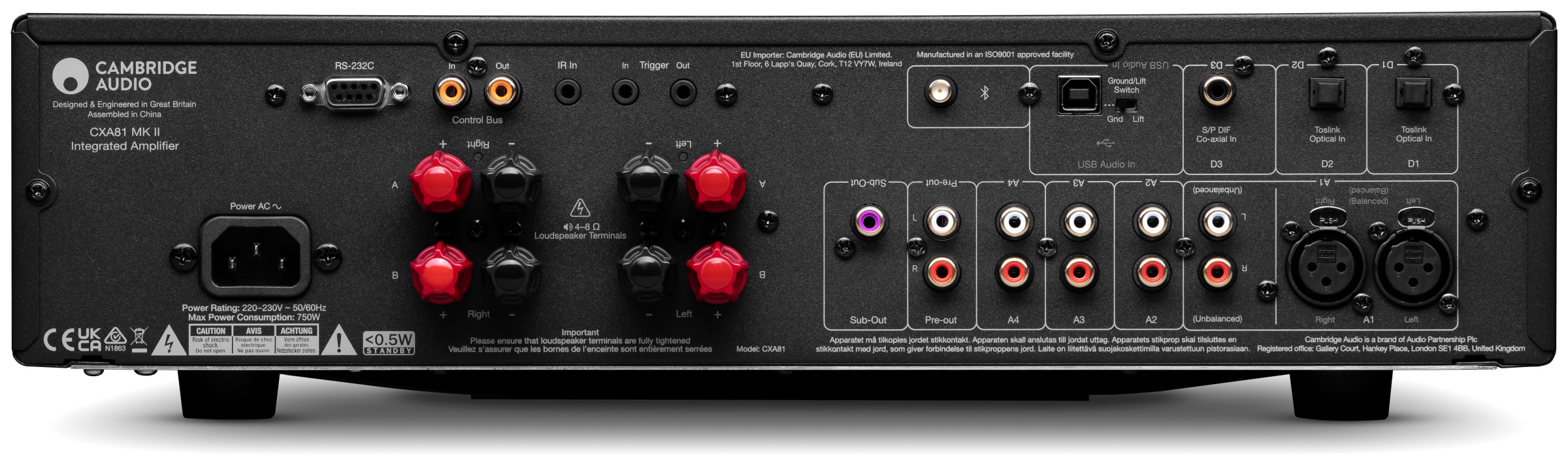 Auditorium Cambridge Audio CXA81 MK II Vollverstärker Vollverstärker 215644 - 6