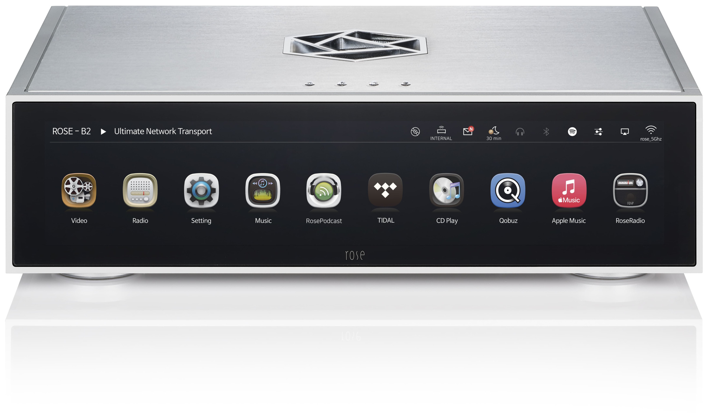 Auditorium Hifi Rose RS 130 Streaming-Transport ohne DAC 208487 - 4