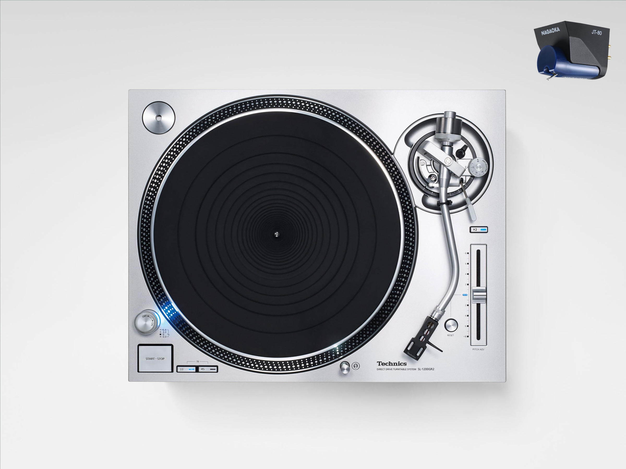 Auditorium Technics SL-1200 GR2 silber Plattenspieler 201709 - 1