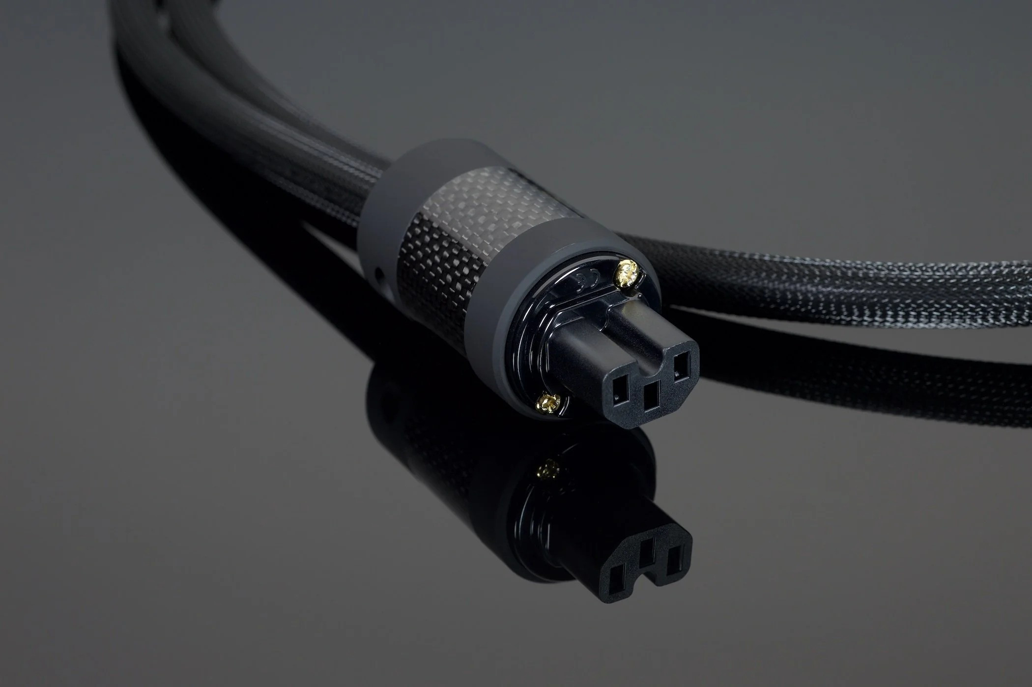 Auditorium Transparent Cable Opus Power Cord Source C15-Stecker 2m 286959 - 2