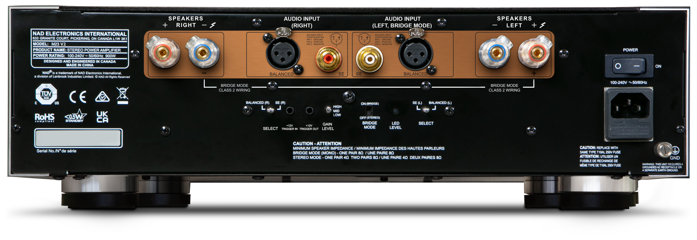 Auditorium NAD M23 V2 Digitale Stereo-Endstufe 209556 - 3