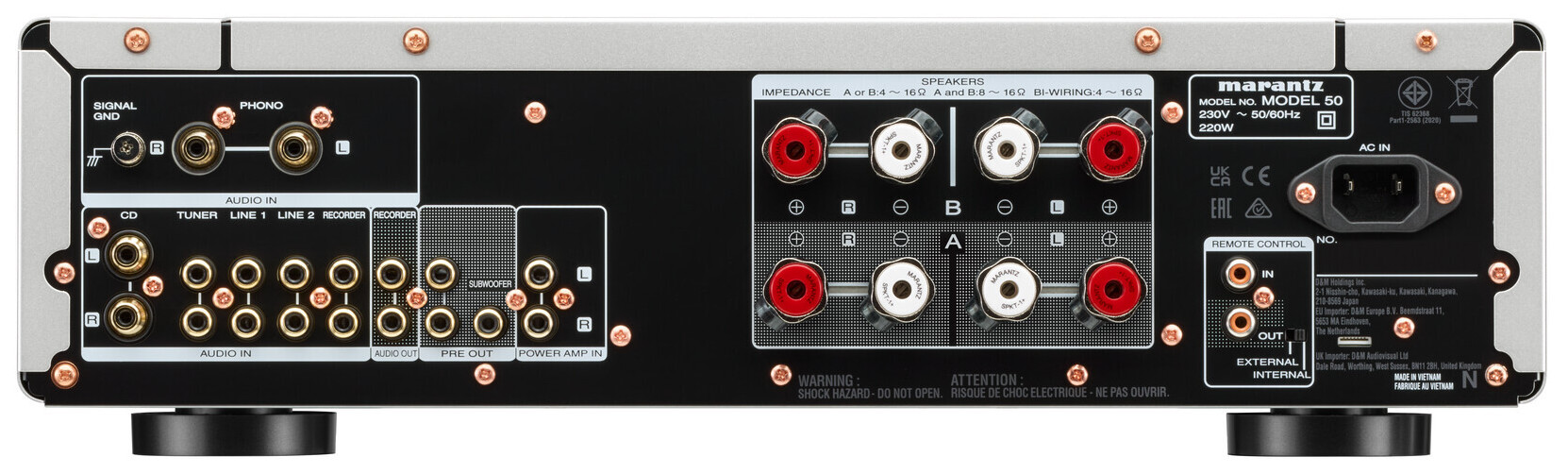 Auditorium Marantz Model 50 Stereo Vollverstärker 202088 - 4 Auditorium Marantz Model 50 Stereo Vollverstärker 202088 - 4