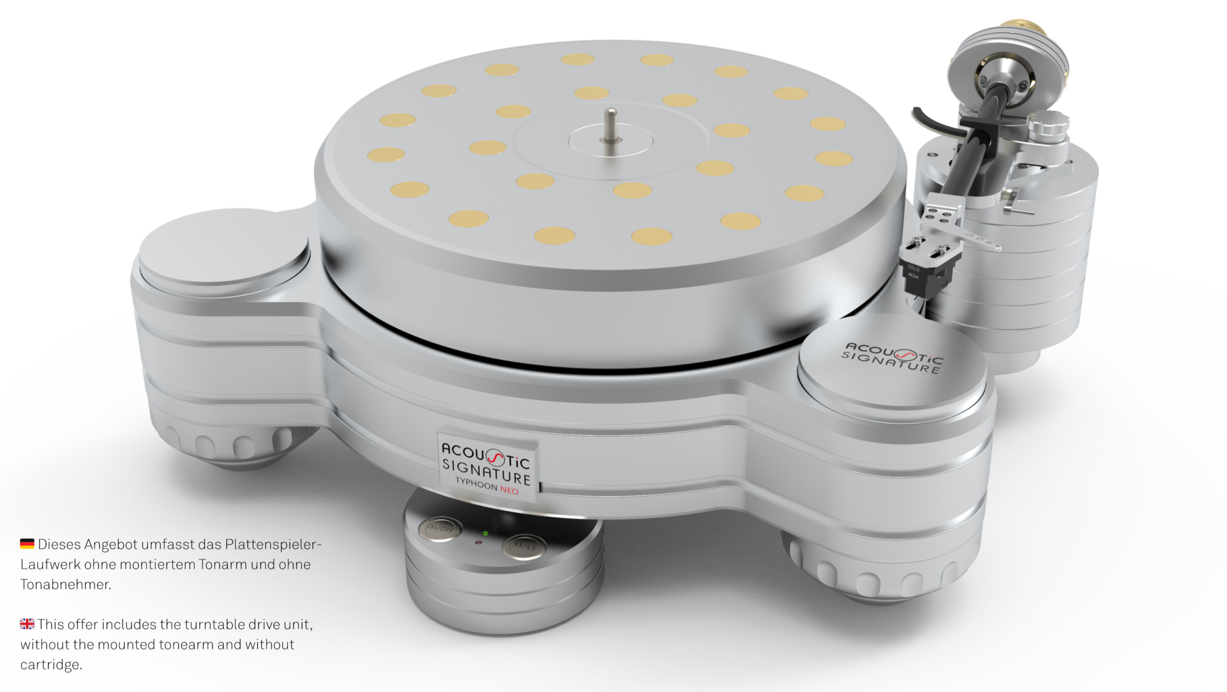 Auditorium Acoustic Signature Typhoon Neo Laufwerk 215190 - 1