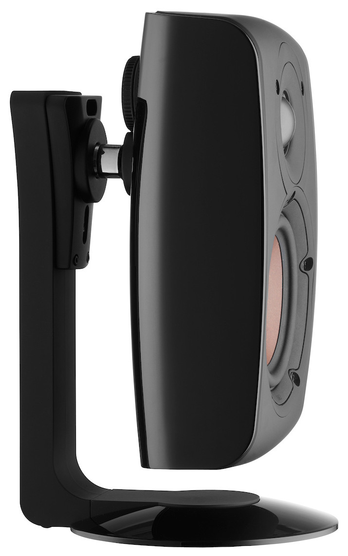 Auditorium Dali Fazon SAT schwarz inkl. Wandhalter und Tischfuß 248307 - 4