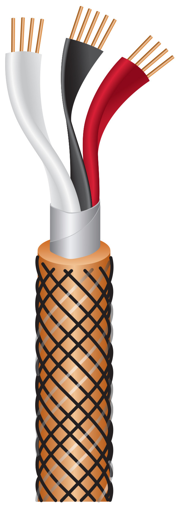 Auditorium Wireworld Cable Micro Eclipse 10 Phonokabel DIN - 2x RCA 208998 - 3