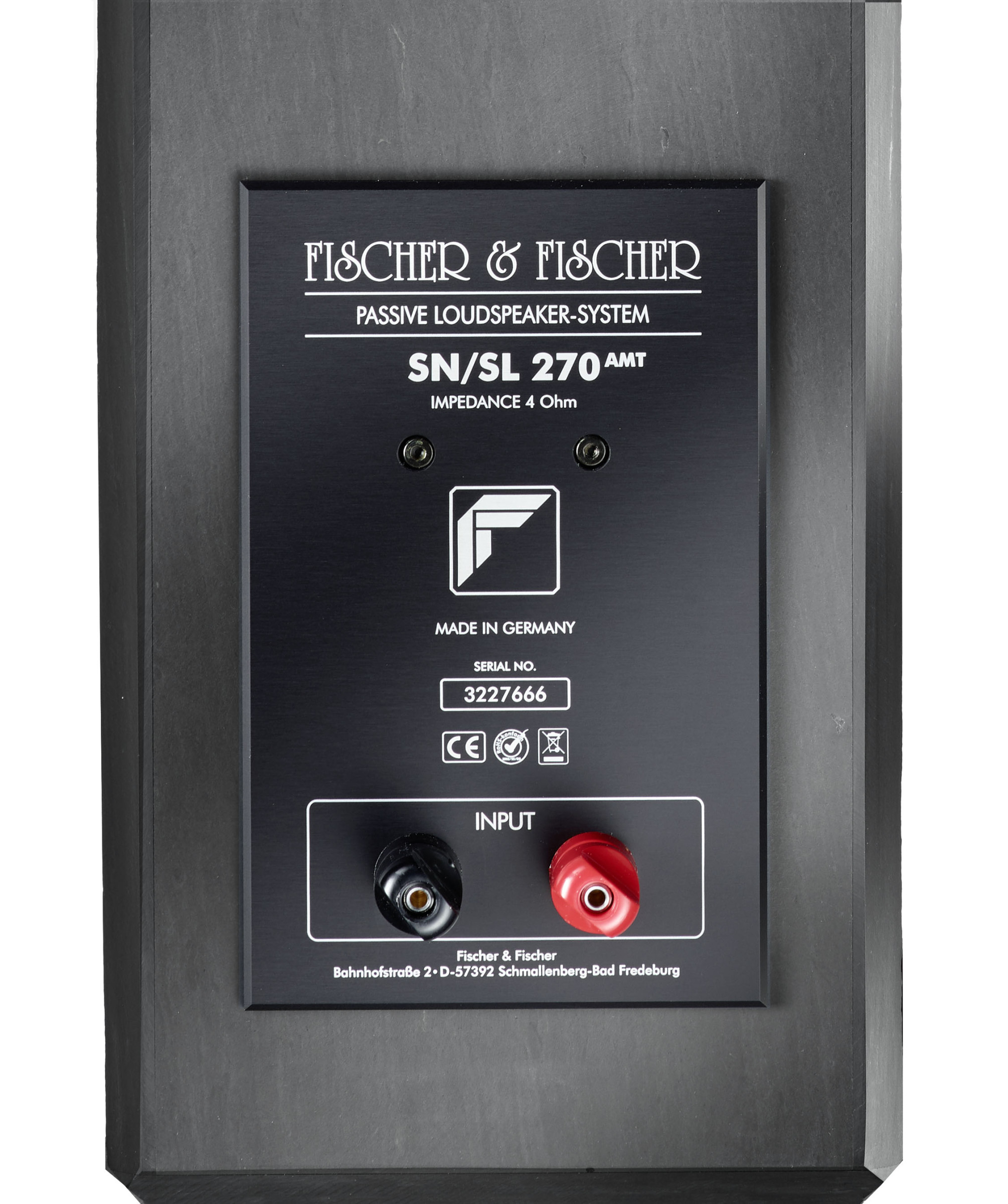 Auditorium Fischer & Fischer SN 270 AMT 2-Wege Passivlautsprecher 293656 - 3