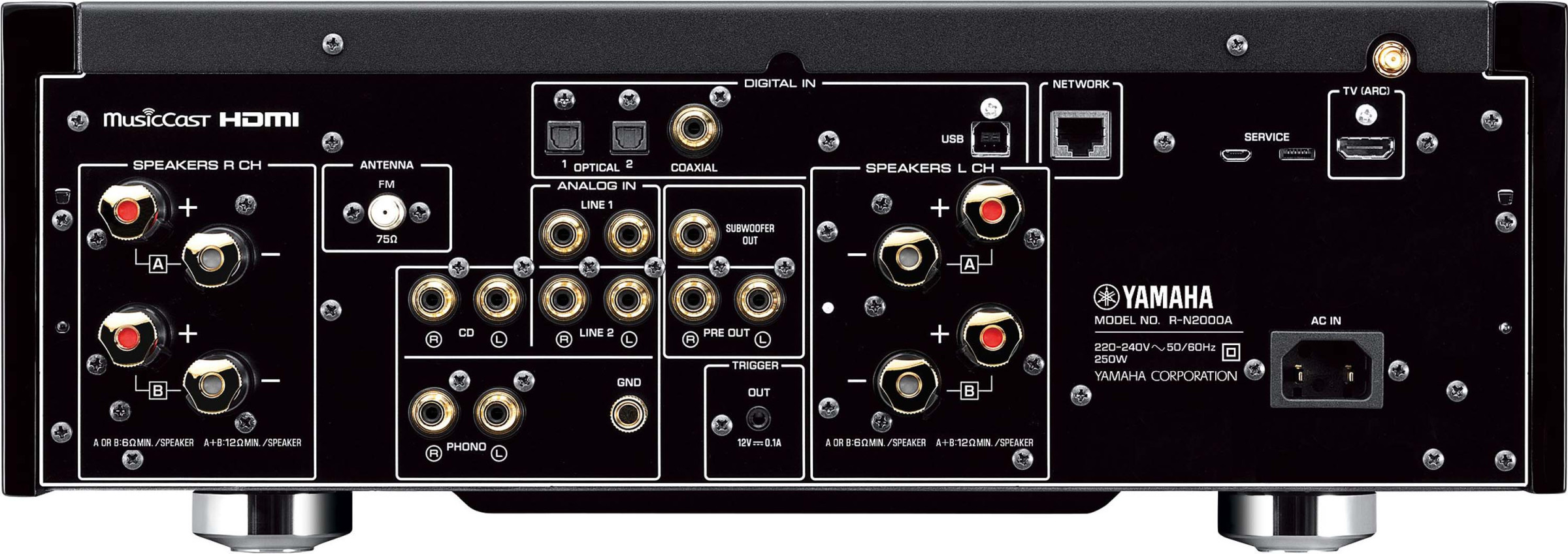 Auditorium Yamaha R-N2000A Netzwerk-Receiver 295506 - 5