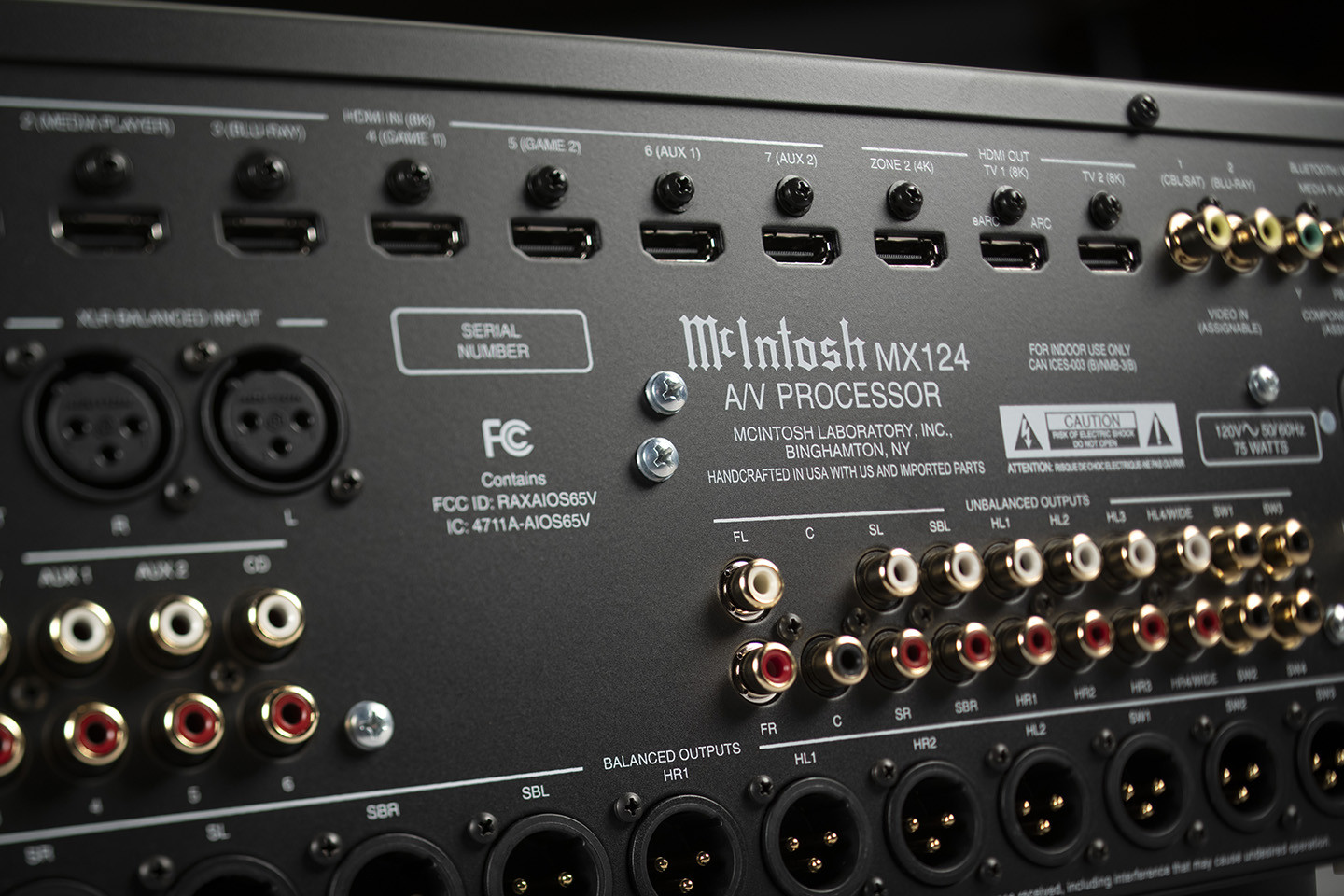 Auditorium McIntosh MX124 AC A/V Prozessor 217556 - 6
