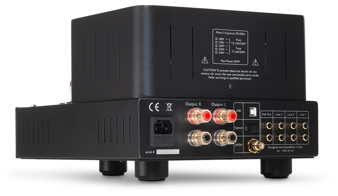 Auditorium Unison Research Simply Italy Black Edition Stereo-Vollverstärker schwarz 207911 - 4