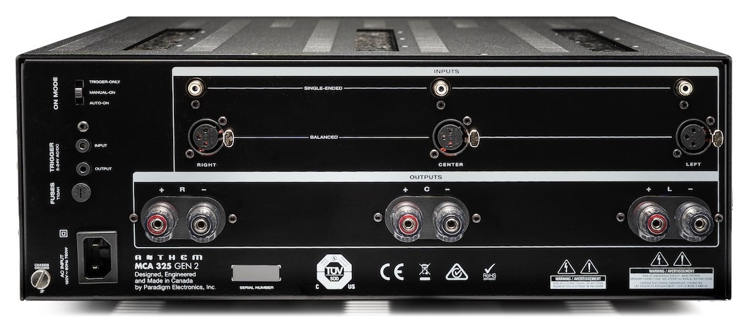 Auditorium Anthem Electronics MCA 325 Gen. 2 Mehrkanal-Endverstärker 216217 - 3