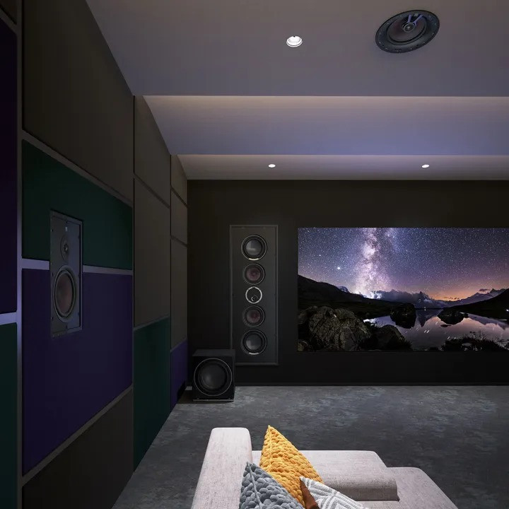 Auditorium Dali Phantom K-80 Classic Grill Deckeneinbaulautsprecher 213818 - 5