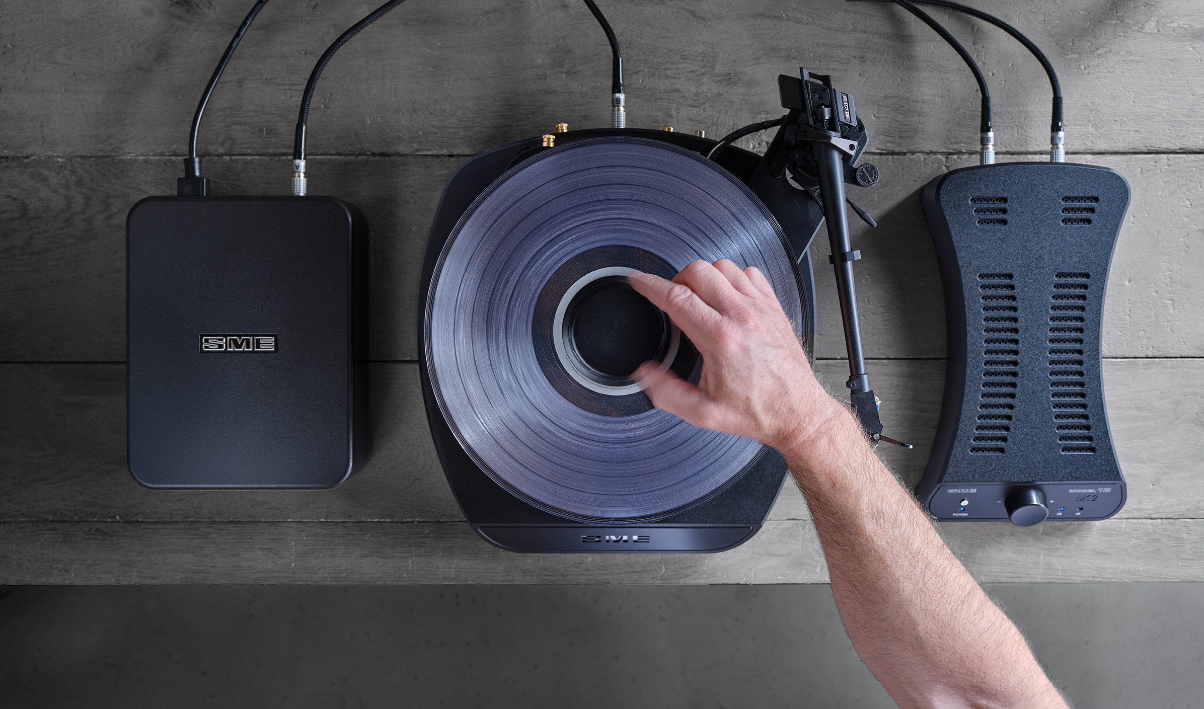 Auditorium SME Model 12A MK2 mit 309 Tonarm und Transrotor Figaro 206785 - 5