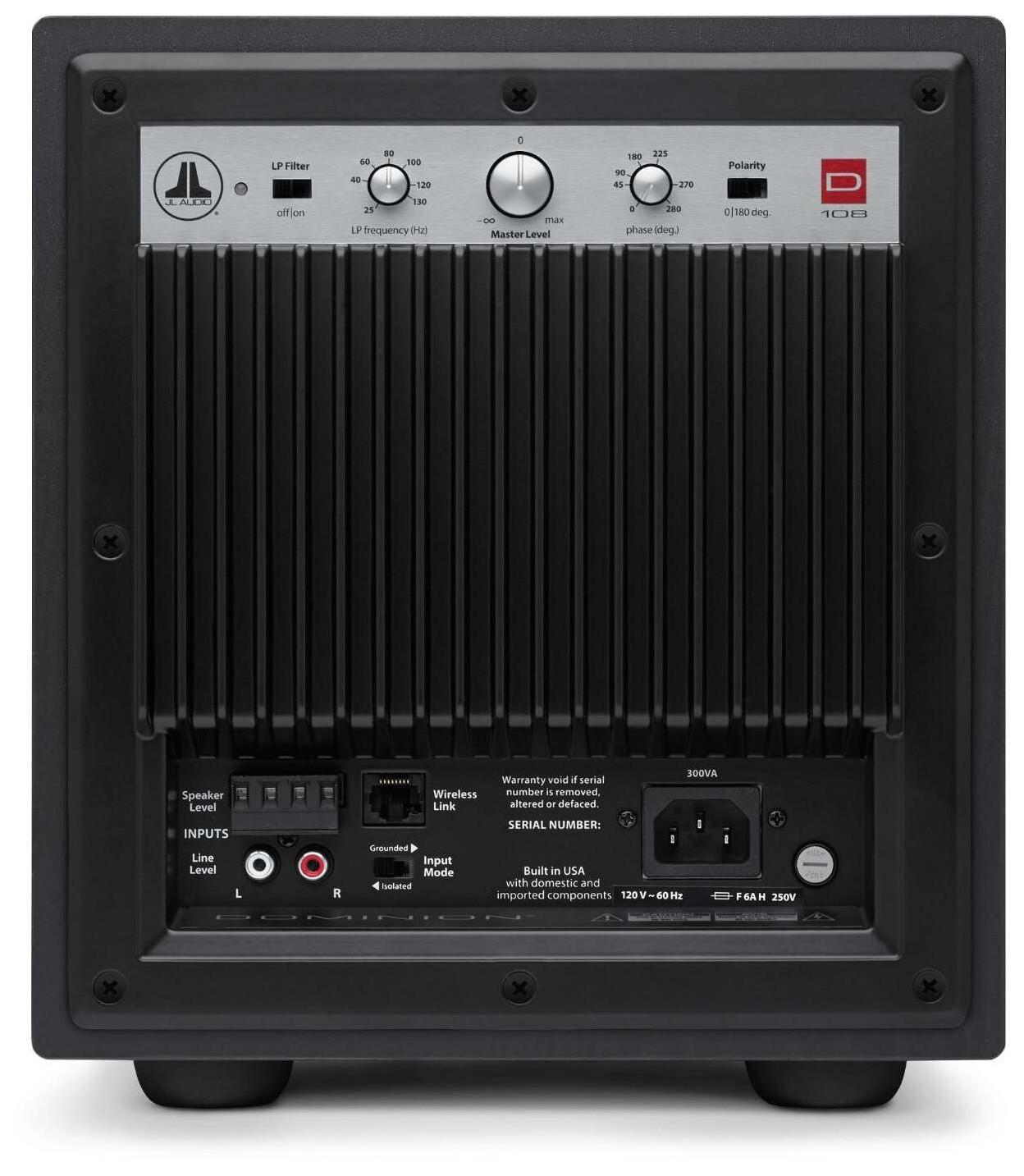 Auditorium JL Audio DOMINION d108 aktiver Subwoofer 295938 - 4