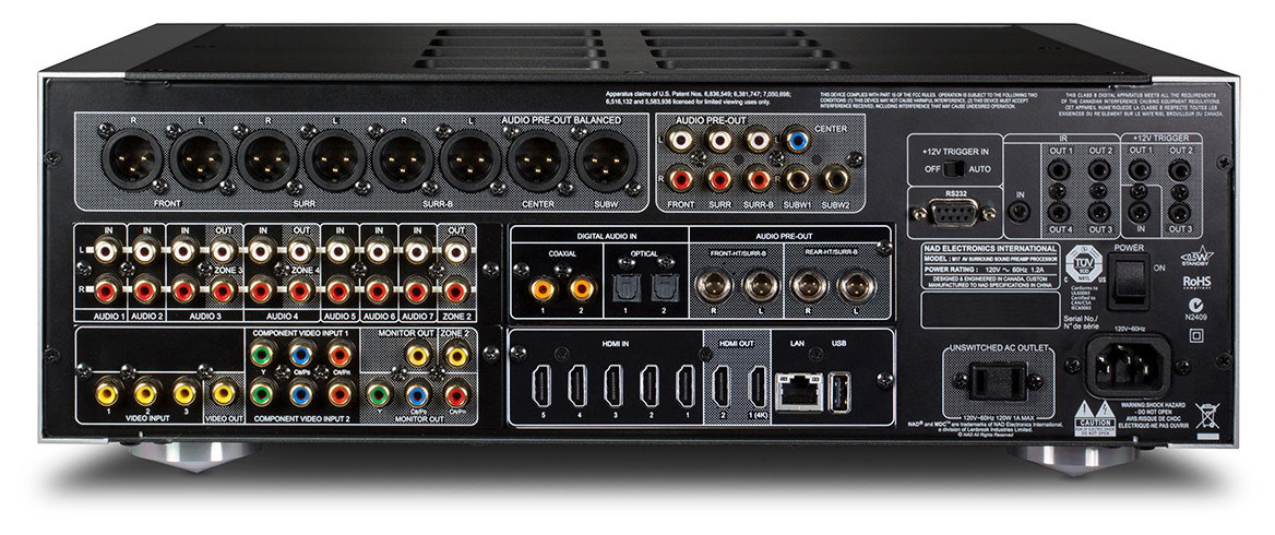 Auditorium NAD M17 V2i AV-Prozessor- Vorverstärker 290752 - 2