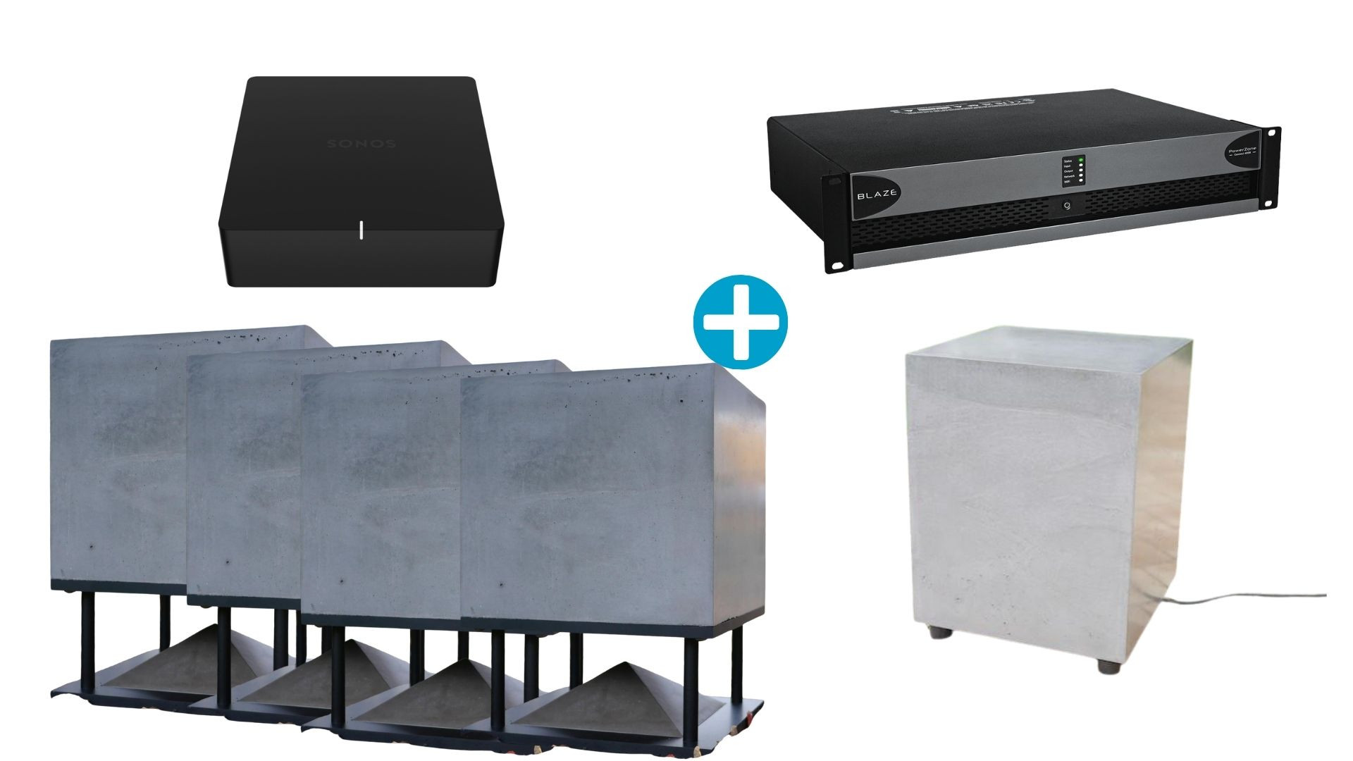 Auditorium Stepaton Highend Pyramid Set 4.1  216598 - 1