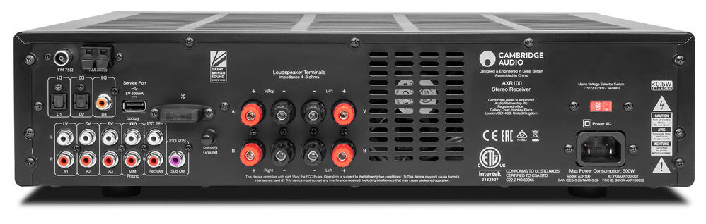 Auditorium Cambridge Audio AXR100 FM/AM-STEREO-RECEIVER  286361 - 2