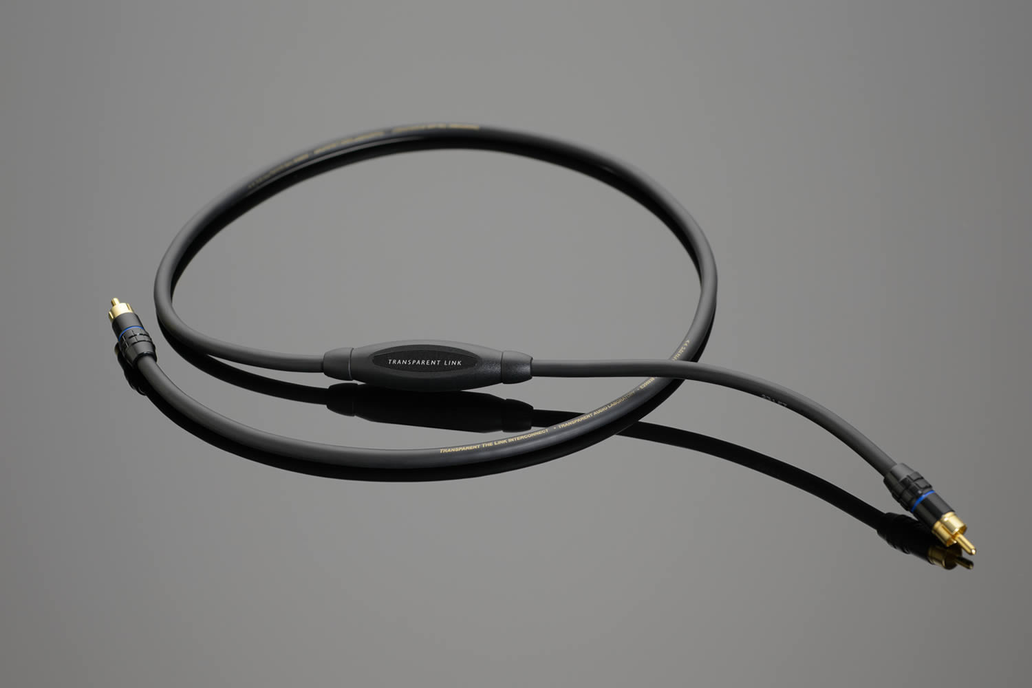 Auditorium Transparent Cable Link RCA Interconnect 280643 - 1