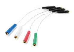 Auditorium Clearaudio Headshell-Kabelsatz 6N Tonabnehmer-Kabelset 269066 - 1