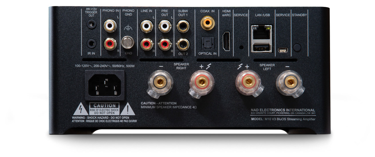 Auditorium NAD M10 V3 BluOS Streaming Vollverstärker 206062 - 3