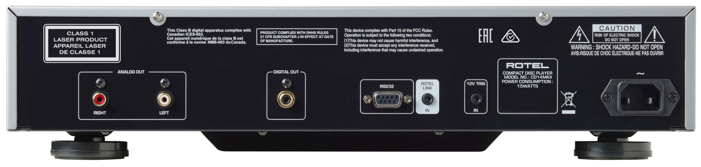 Auditorium Rotel CD14 MKII CD-Player 294109 - 3