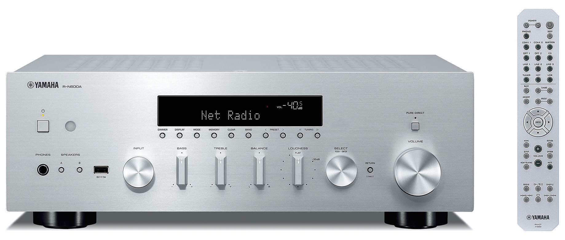 Auditorium Yamaha R-N600A Stereo Streaming Receiver 200616 - 2