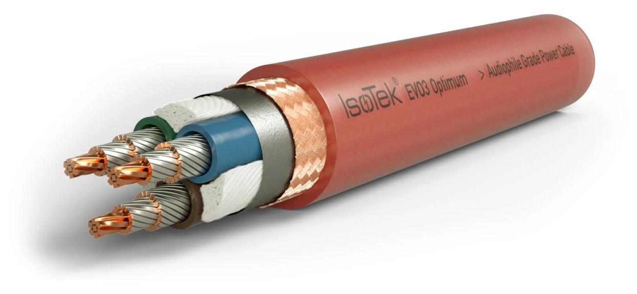 Auditorium Isotek Optimum 3m Hochleistungs-Netzkabel 297899 - 1