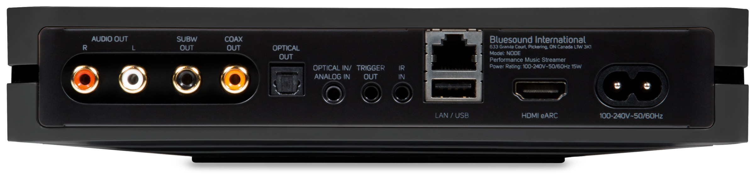 Auditorium BlueSound NODE N132 Performance Musikstreamer 205911 - 4