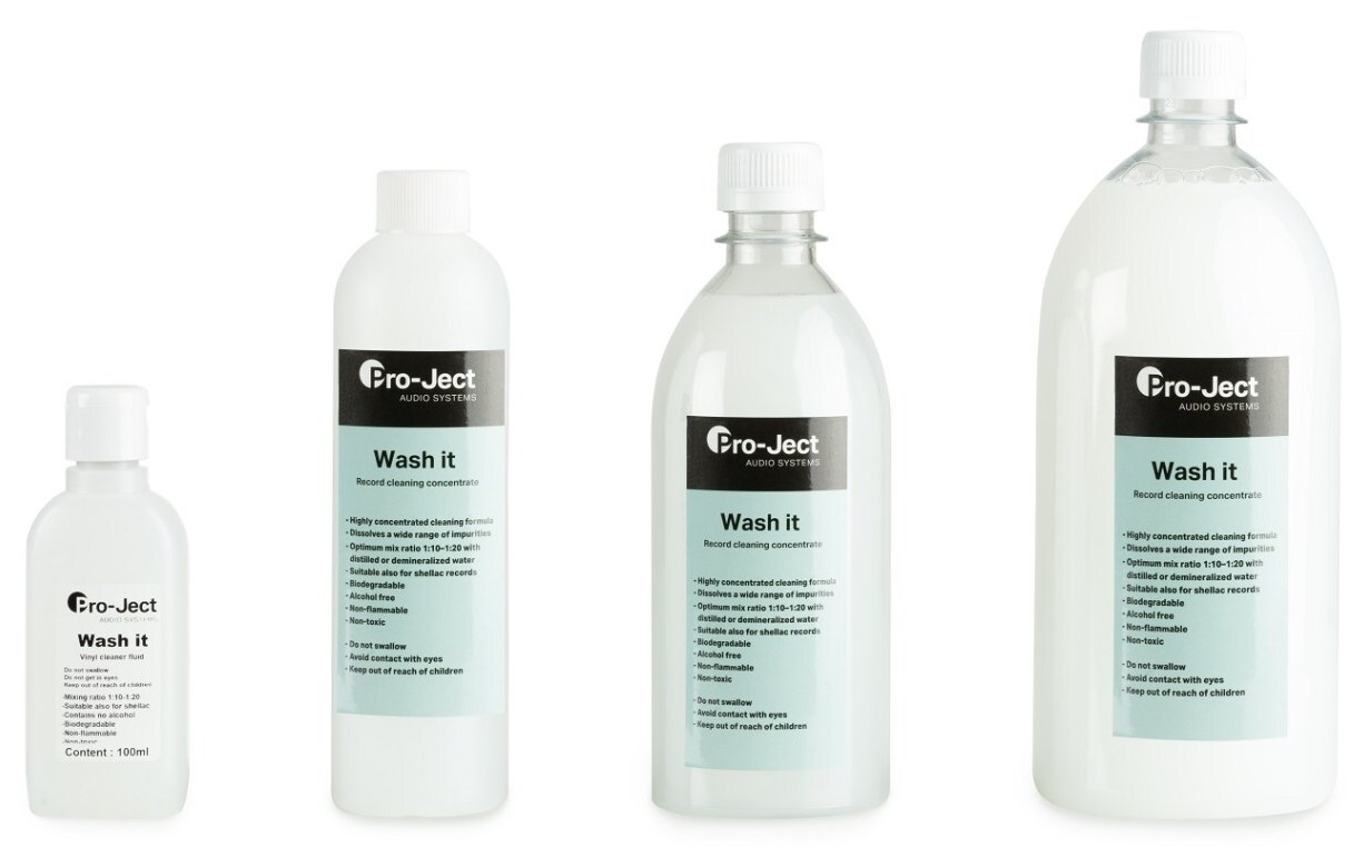 Auditorium Pro-Ject Wash It Waschflüssigkeit für VC-S 1000 ml 293229 - 1